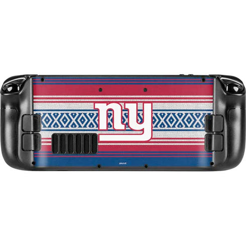 NFL New York Giants Trailblazer Steam Deck Handheld Gaming Computer Skin